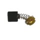 Электроугольная щетка CBSE 7х17х18 (пружина, пятак-уши (Makita 9069, GA9020S, GA9030, CB-204)(604))