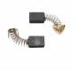 Электроугольная щетка CBSE 6,5x13,5x18 (пружина, пятак-уши (Makita 9609NB, LS1040 (СВ-153А) (605)) MaxPiler