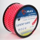 Леска "MAX" для триммера. 3,0мм*168м (сечение витой квадрат)